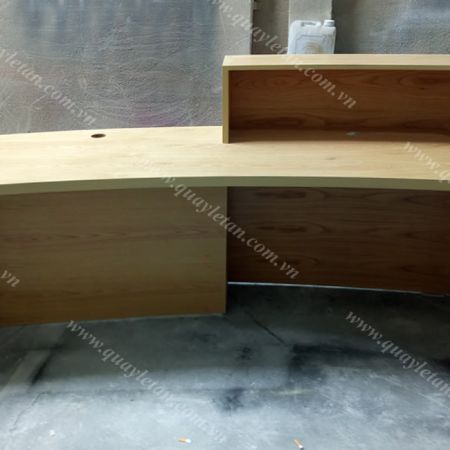 Quầy Lễ Tân Lệch Sơn QLTL S01